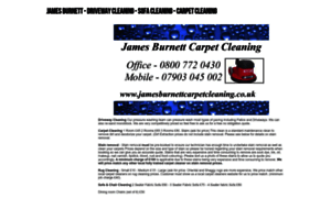 Jamesburnettcarpetcleaning.co.uk thumbnail