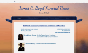 Jamescboydfuneralhome.org thumbnail