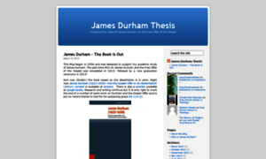 Jamesdurham.wordpress.com thumbnail