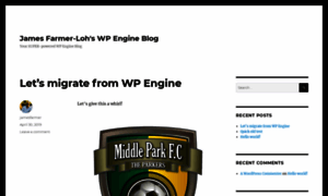 Jamesfarmer.wpengine.com thumbnail