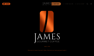 Jamesgourmetcoffee.com thumbnail
