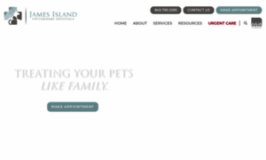 Jamesislandvet.com thumbnail