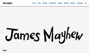 Jamesmayhew.co.uk thumbnail