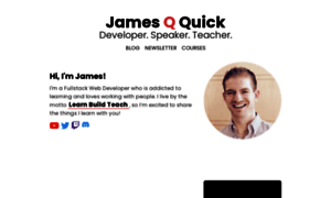 Jamesqquick.com thumbnail