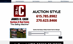 Jamesrcashauctions.com thumbnail