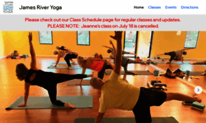 Jamesriveryoga.com thumbnail