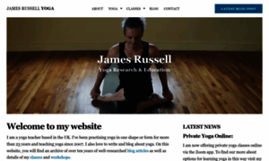 Jamesrussellyoga.co.uk thumbnail