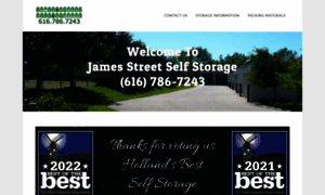 Jamesstreetstorage.com thumbnail