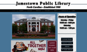 Jamestownpubliclibrary.com thumbnail