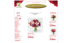 Jamesweirflorist.com thumbnail