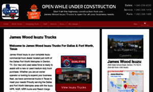 Jameswoodisuzutrucks.com thumbnail