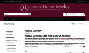 Jamiesanimaljewelry.com thumbnail