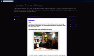 Jamiesfusionproject.blogspot.co.uk thumbnail