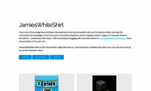 Jamieswhiteshirt.com thumbnail