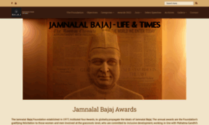 Jamnalalbajajawards.org thumbnail