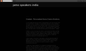 Jamo-speakers-india.blogspot.com thumbnail