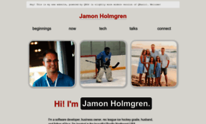 Jamonholmgren.com thumbnail