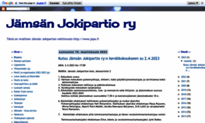 Jamsanjokipartio.blogspot.com thumbnail