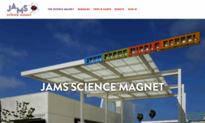 Jamssciencemagnet.org thumbnail