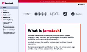 Jamstack.org thumbnail