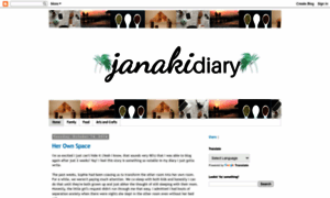 Janakidiary.blogspot.com thumbnail