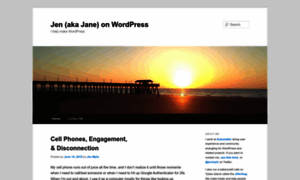 Jane.wordpress.com thumbnail