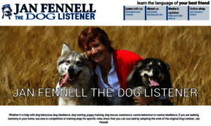 Janfennellthedoglistener.com thumbnail
