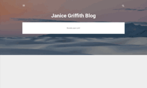 Janicegriffithblog.blogspot.com thumbnail