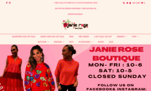 Janieroseboutique.com thumbnail