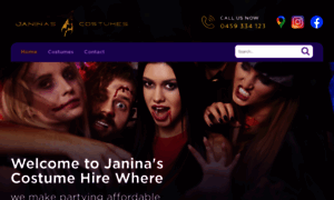 Janinascostumehire.com.au thumbnail