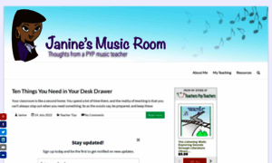 Janinesmusicroom.com thumbnail