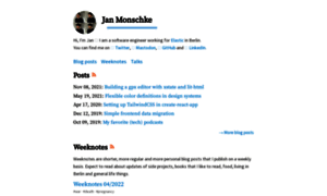 Janmonschke.com thumbnail