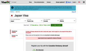 Japan.visahq.ca thumbnail