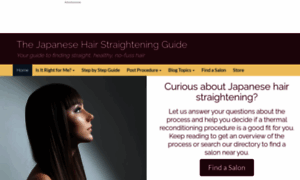 Japanesehairstraighteningguide.com thumbnail