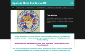 Japaneseshibainurescue.co.uk thumbnail