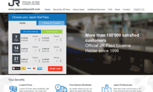 Japanrailpass24.com thumbnail