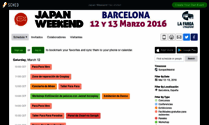 Japanweekend2016.sched.org thumbnail