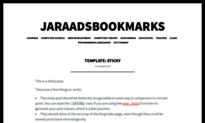 Jaraadsbookmarks.wordpress.com thumbnail