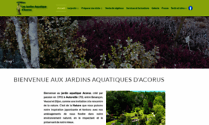 Jardin-aquatique-acorus.fr thumbnail