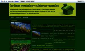 Jardinesverticalesycubiertasvegetales.blogspot.com thumbnail