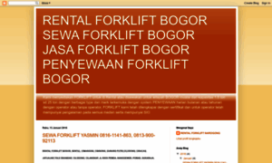 Jasarentalforkliftbogor.blogspot.com thumbnail