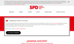 Jasmina-hostert.spd.de thumbnail