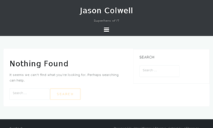 Jasoncolwell.com thumbnail