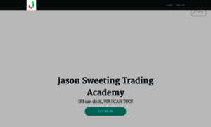 Jasonsweetingtradingacademy.teachable.com thumbnail