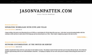 Jasonvanpatten.com thumbnail