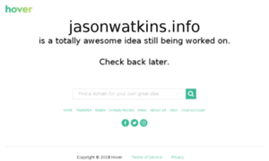 Jasonwatkins.info thumbnail