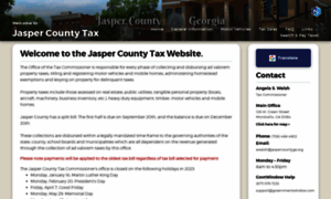 Jaspercountygatax.com thumbnail