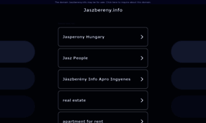 Jaszbereny.info thumbnail