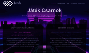Jatekcsarnok.hu thumbnail