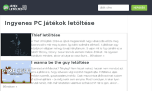 Jatekletoltes.ingyenjatek.pro thumbnail